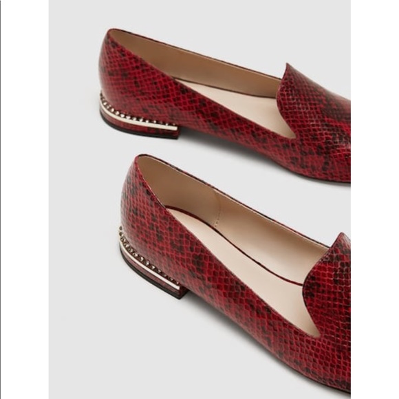 Zara flat shoes with heel detail - Picture 5 of 5